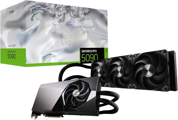 MSI GeForce RTX 5090 32GB SUPRIM LIQUID SOC, Graphic Card