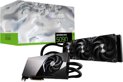 MSI GeForce RTX 5090 32GB SUPRIM LIQUID SOC, Graphic Card