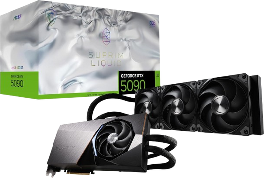 MSI GeForce RTX 5090 32GB SUPRIM LIQUID SOC, Graphic Card