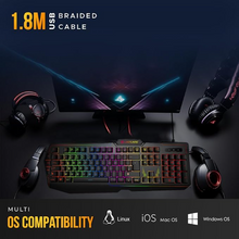 LAPCARE Champ (LGK-102) Multi Key Anti Ghosting RGB Gaming Keyboard
