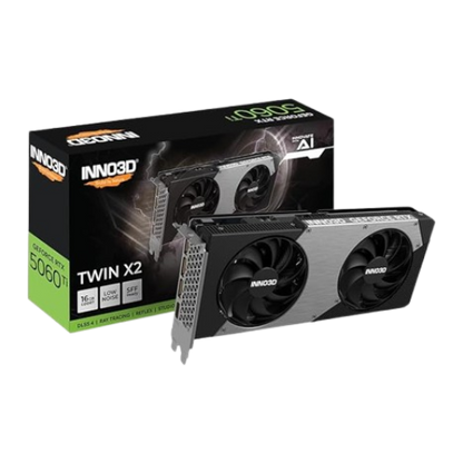 INNO3D GEFORCE RTX 5060 Ti TWIN X2 16GB GDDR7 - N506T2-16D7-191073N