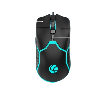 Lapcare Champ Razor Gaming RBG Mouse 3600dpi (LGM-204)