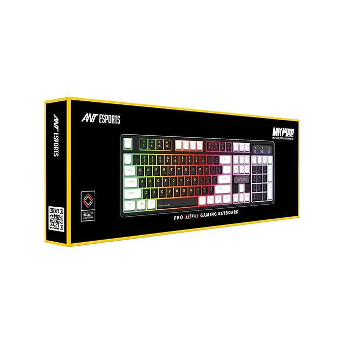 Ant Esports KM1400 Pro Backlit Membrane Gaming Keyboard