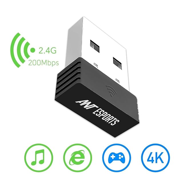 Ant Esports AE200M 150 Mbps 2.4Ghz USB 2.0 Wi-Fi Adapter