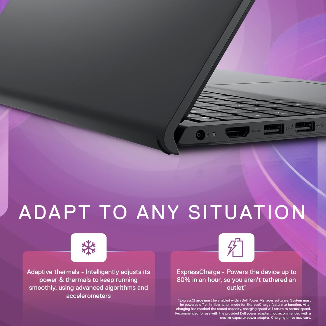 Dell Inspiron 3530 13th Gen Laptop, Intel Core i5-1335U/8GB/512GB SSD/15.6" (39.62cms) 120Hz Refresh Rate on a FHD IPS Display with Dell Comfortview/Win 11+MSO'21+McAfee 15 Month/Carbon Black