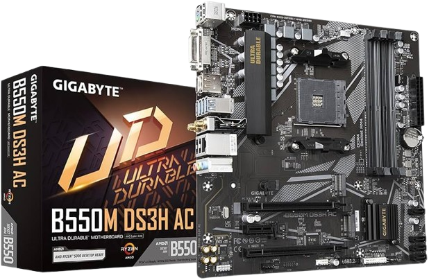 Gigabyte B550M K Ultra Durable Motherboard