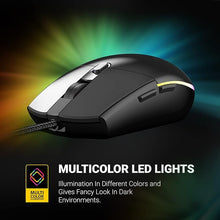 Ant Esports GM60 Wired Optical Gaming Mouse - Black