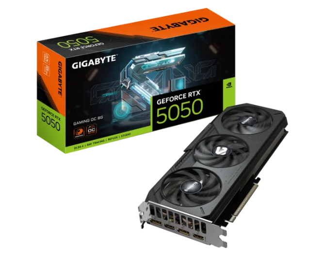 Gigabyte GeForce RTX 5050 GAMING OC 8G Graphic Card