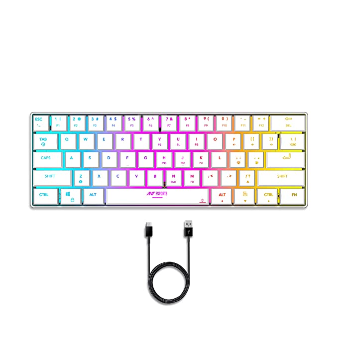 Ant Esports MK1500 Mini 60% Pro RGB Wireless Gaming Keyboard