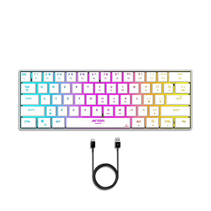 Ant Esports MK1500 Mini 60% Pro RGB Wireless Gaming Keyboard