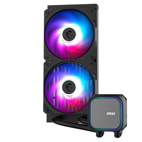 MSI MAG CORELIQUID A13 240 AIO CPU Liquid Cooler - Black