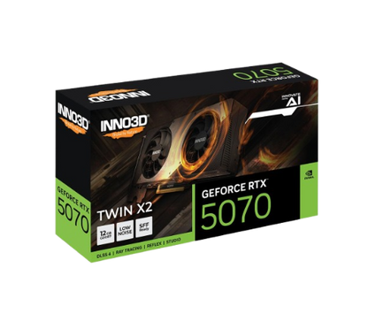 INNO3D GEFORCE RTX 5070 TWIN X2 OC 12GB GDDR7 Graphic Card