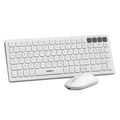 Frontech Wireless Rechargeable Keyboard & Mouse Combo (FT-1602A)