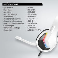 Ant Esports H1100 Pro RGB Wired  Gaming Headphones