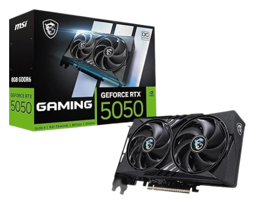 MSI GeForce RTX 5050 8GB Gaming OC, Graphic Card
