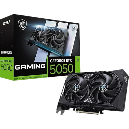 MSI GeForce RTX 5050 8GB Gaming OC, Graphic Card