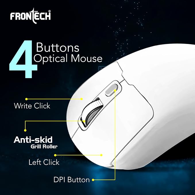 Frontech MS-0058W Wireless & BT Mouse