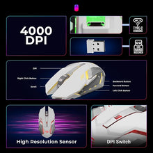 Zebronics Transformer Pro Gaming Wireless Combo - White
