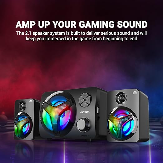 Ant Esports GS350 Pro 2.1 RGB Channel Stereo Gaming Speaker