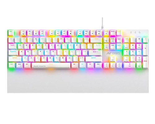 Ant Esports MK4100 RGB Mechanical Gaming Keyboard, Outemu Red Switches
