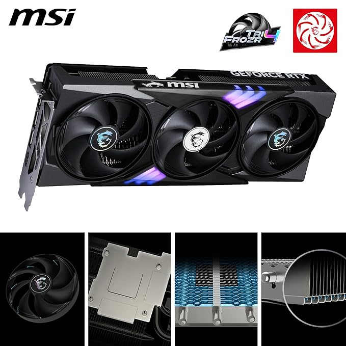 MSI GeForce RTX 5060 Ti 16G Gaming Trio OC Graphic Card