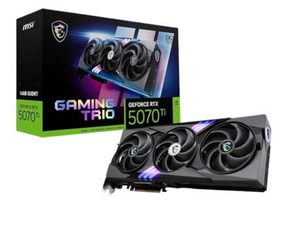MSI GeForce RTX 5070 Ti 16G Gaming Trio OC Graphic Card