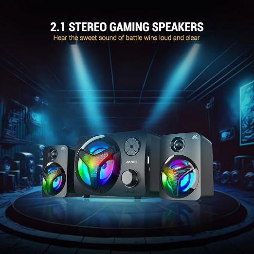 Ant Esports GS350 Pro 2.1 RGB Channel Stereo Gaming Speaker