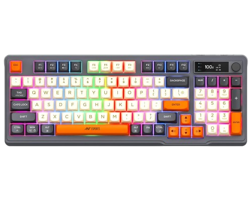 Ant Esports MK801 V2 Pro Wireless Mecha Membrane Backlit Gaming Keyboard