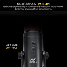 Ant Esports Wente 220 Gaming Microphone - Black