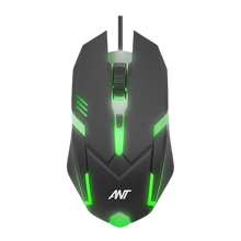 Ant GM46 Wired Optical Gaming Mouse  black