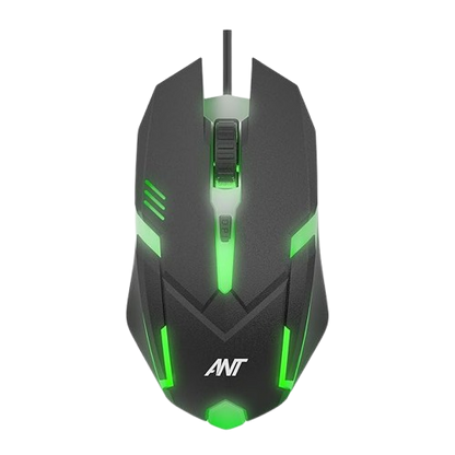 Ant GM46 Wired Optical Gaming Mouse  black