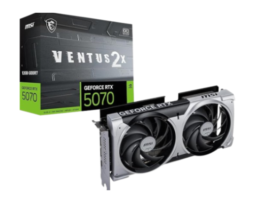 MSI GeForce RTX 5070 12G Ventus 2X OC Graphic Card