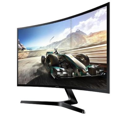 Samsung 27" 100Hz Curved Monitor|LS27D368GAWXXL|Black