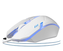 Ant GM46 Wired Optical Gaming Mouse white