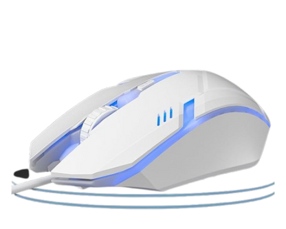 Ant GM46 Wired Optical Gaming Mouse white