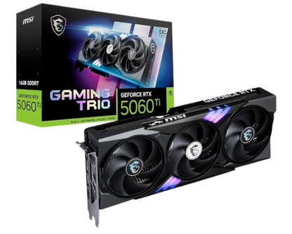 MSI GeForce RTX 5060 Ti 16G Gaming Trio OC Graphic Card