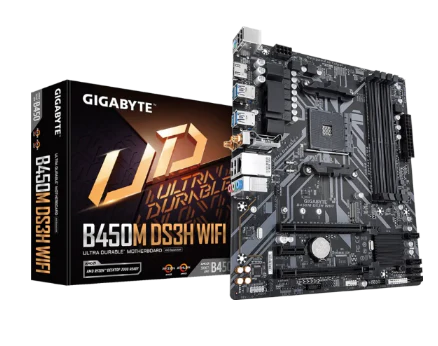 Gaming PC AMD Ryzen5 5500GT/B450M/16GB Ram/500GB SSD/Gaming Keyboard Mouse/Samsung 27" 100Hz Curved Monitor