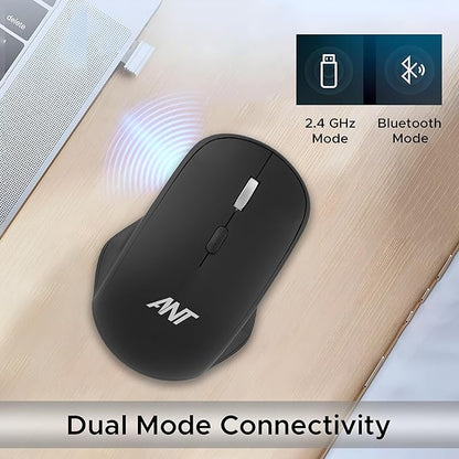 Ant Globe30 Wireless Optical Mouse - Black