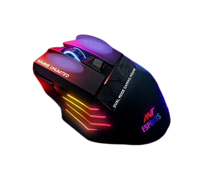 Ant Esports GM105 Pro Wireless Gaming Mouse black white