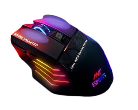 Ant Esports GM105 Pro Wireless Gaming Mouse black white