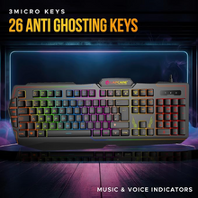 LAPCARE Champ (LGK-102) Multi Key Anti Ghosting RGB Gaming Keyboard
