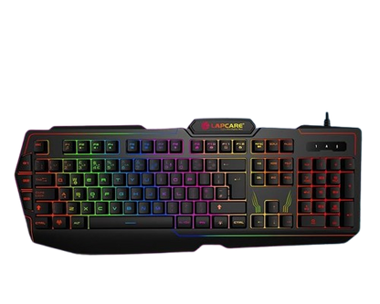 LAPCARE Champ (LGK-102) Multi Key Anti Ghosting RGB Gaming Keyboard