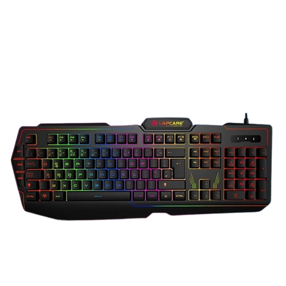 LAPCARE Champ (LGK-102) Multi Key Anti Ghosting RGB Gaming Keyboard