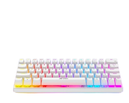 Ant Esports MK1200 Mini 60% Wired Mechanical Gaming Keyboard – Red Switch