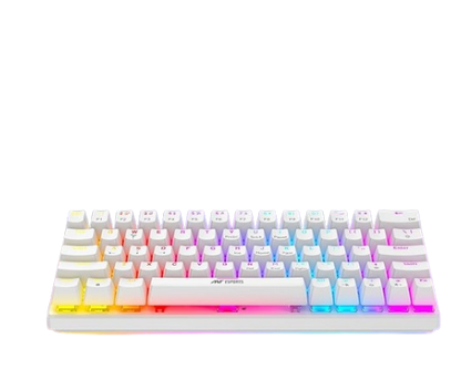 Ant Esports MK1200 Mini 60% Wired Mechanical Gaming Keyboard – Red Switch