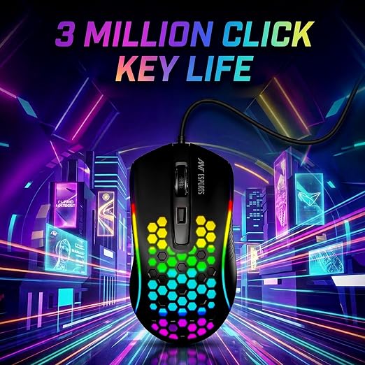 Ant Esports GM80 Wired Gaming Mouse