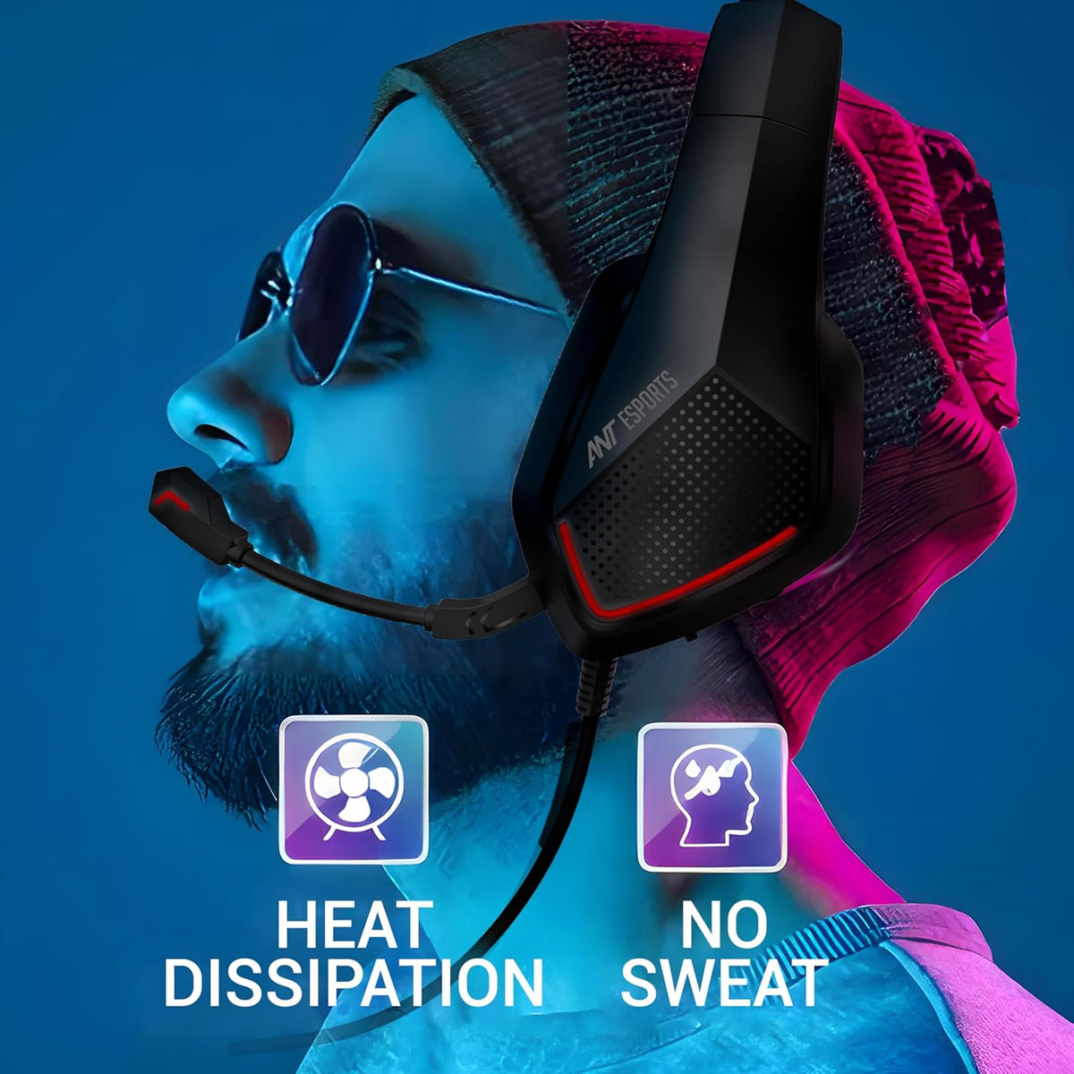 Ant Esports H590 7.1 Surround Sound Gaming Headset
