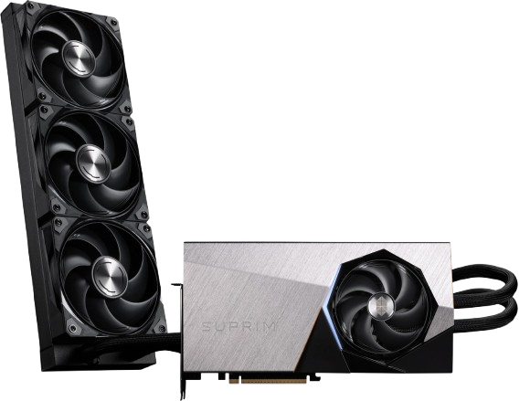 MSI GeForce RTX 5090 32GB SUPRIM LIQUID SOC, Graphic Card