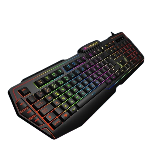 LAPCARE Champ (LGK-102) Multi Key Anti Ghosting RGB Gaming Keyboard