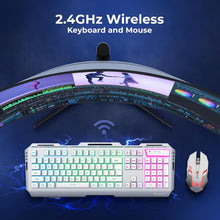 Zebronics Transformer Pro Gaming Wireless Combo - White